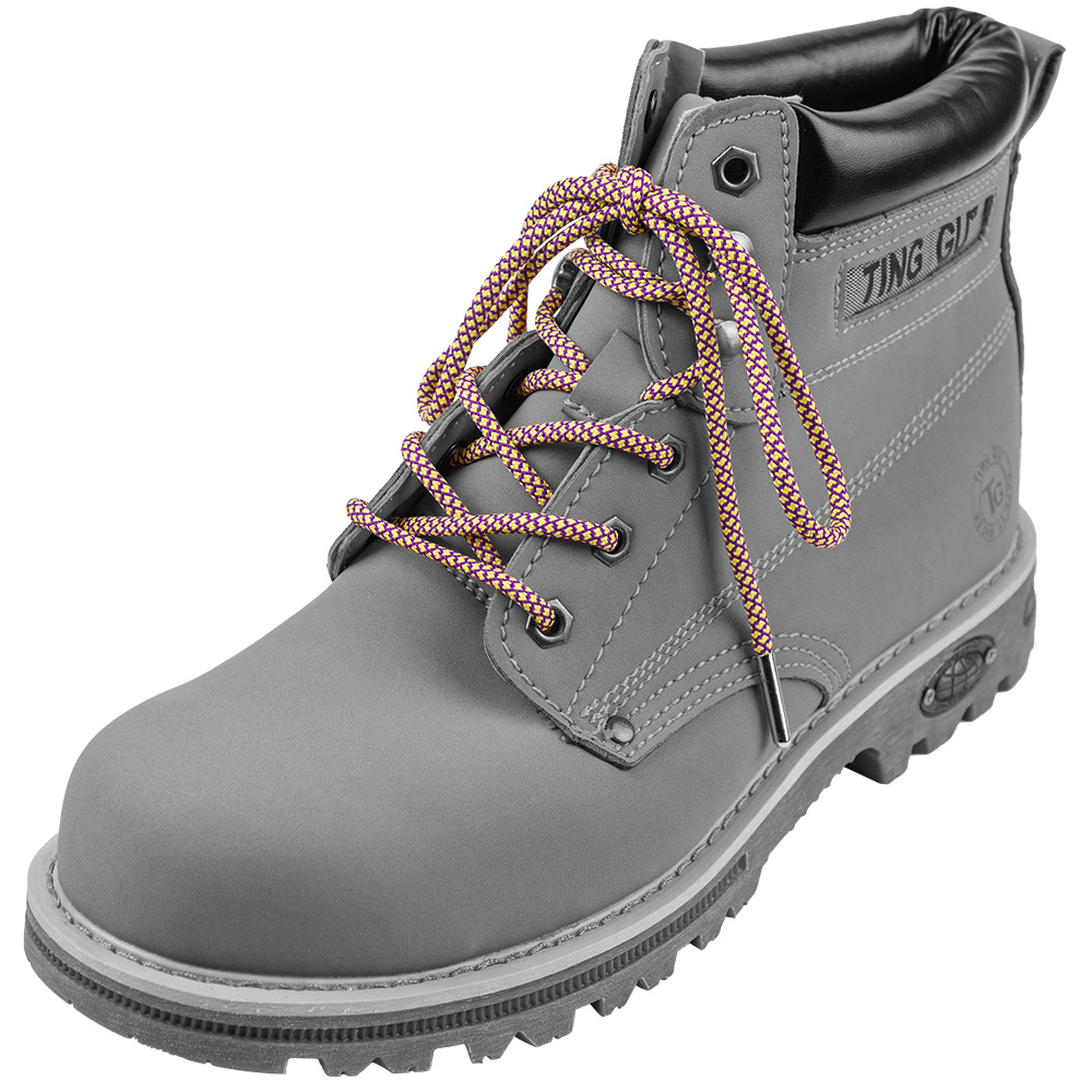 Solution Online Shops-Feterz-Ronde-schoenveters-voor-wandelschoenen-met-metalen-nestel-140cm-bruin