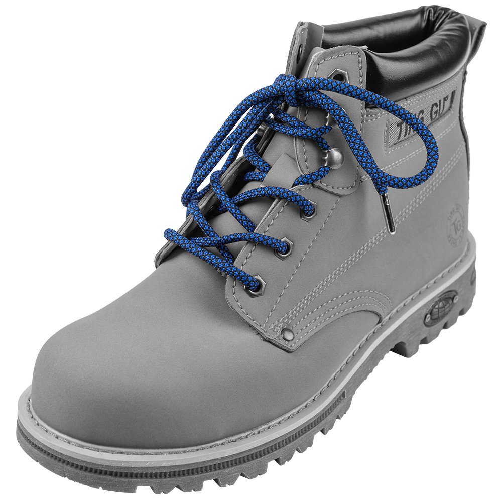 Solution Online Shops-Feterz-Ronde-schoenveters-voor-wandelschoenen-met-metalen-nestel-140cm-donker-blauw
