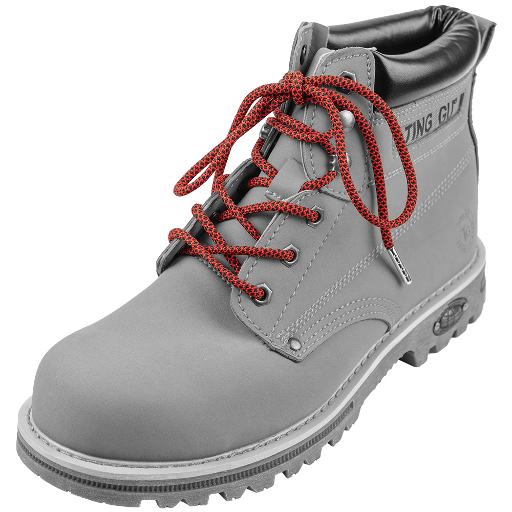 Solution Online Shops-Feterz-Ronde-schoenveters-voor-wandelschoenen-met-metalen-nestel-140cm-donker-rood
