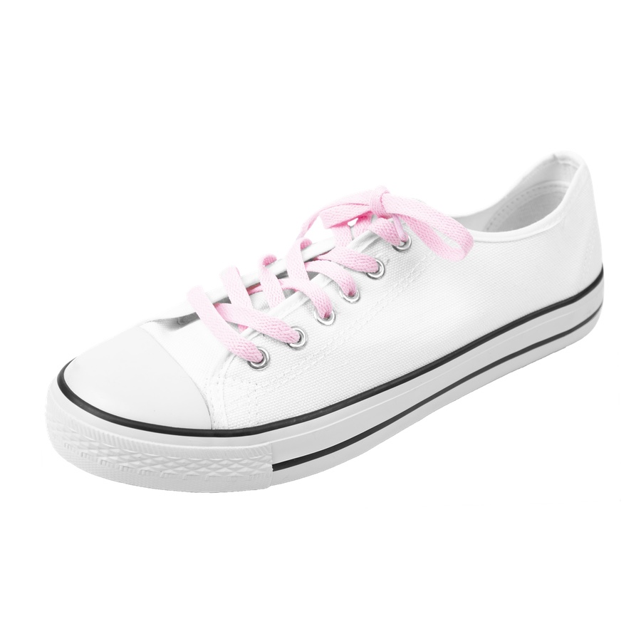 Platte-schoenveters-roze-100cm