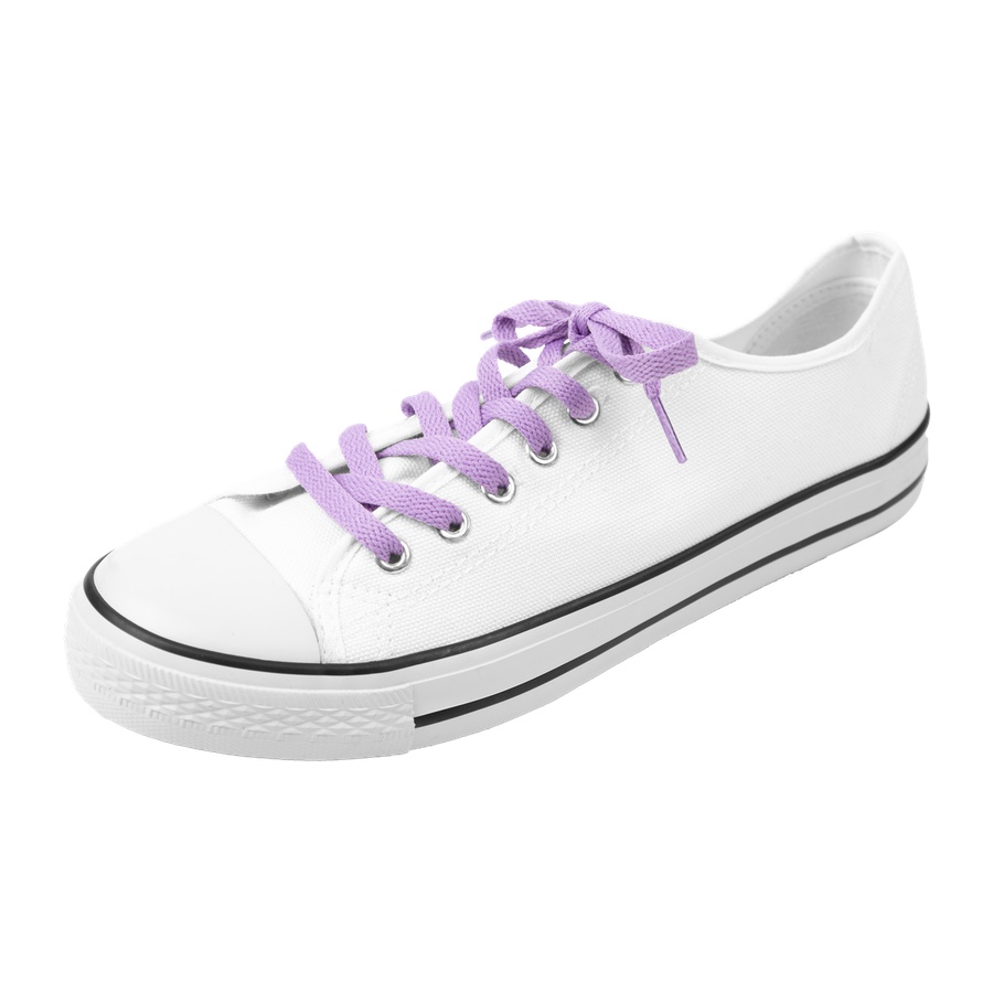 Platte-schoenveters-violet-100cm
