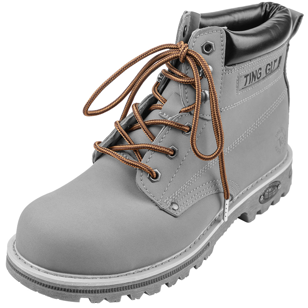 Solution Online Shops-Feterz-Ronde-schoenveters-voor-wandelschoenen-met-metalen-nestel-140cm-taupe