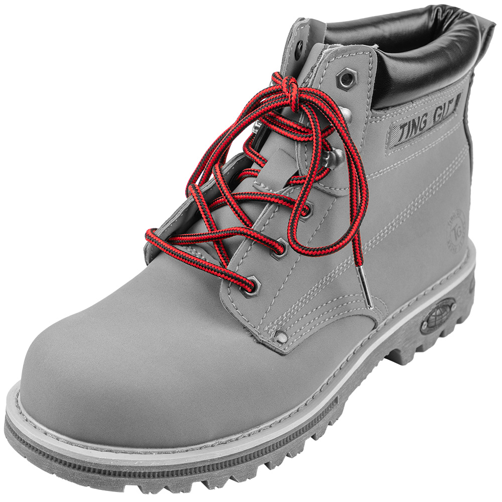 Solution Online Shops-Feterz-Ronde-schoenveters-voor-wandelschoenen-met-metalen-nestel-140cm-zwart-rood