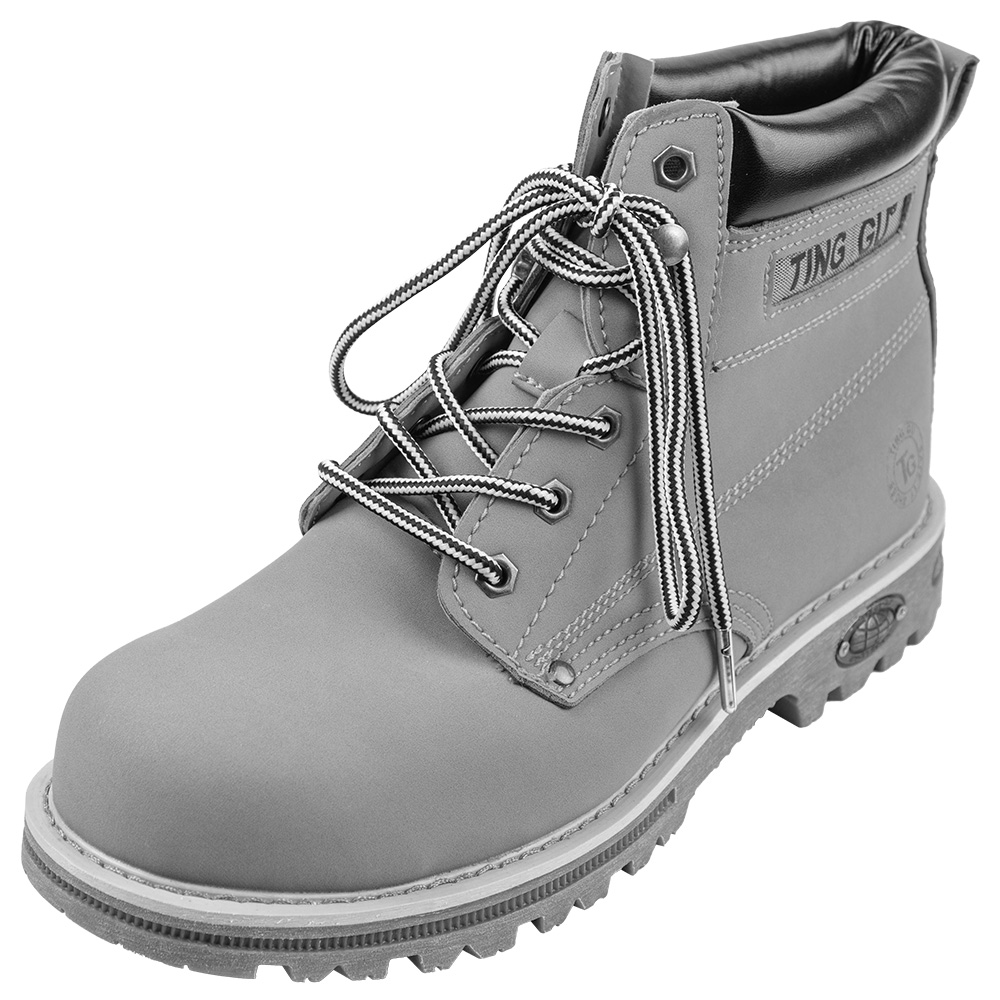 Solution Online Shops-Feterz-Ronde-schoenveters-voor-wandelschoenen-met-metalen-nestel-140cm-zwart-wit