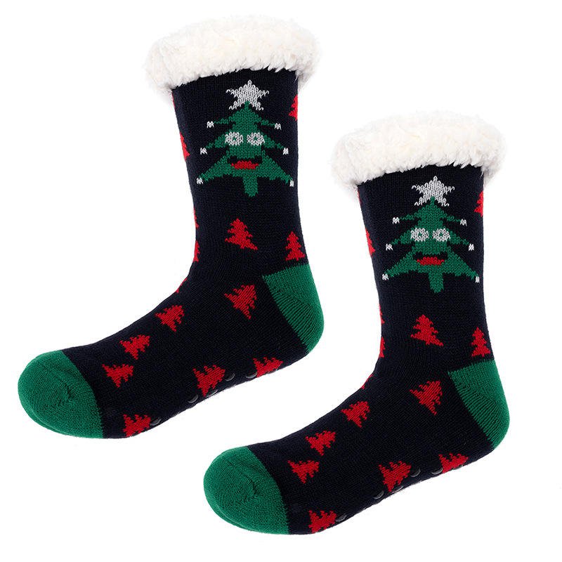 Solution Online Shops – accessoires – sokken – kerst huissokken – zwart