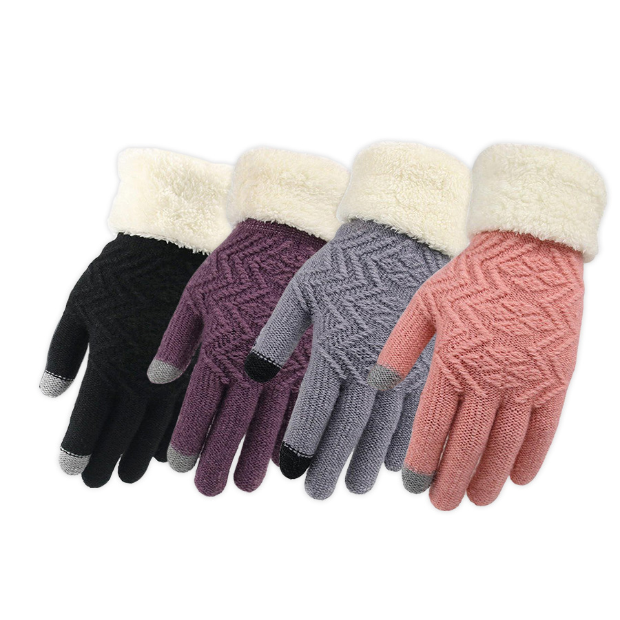Solution Online Shops – dames handschoenen met fleece voering – diverse kleuren