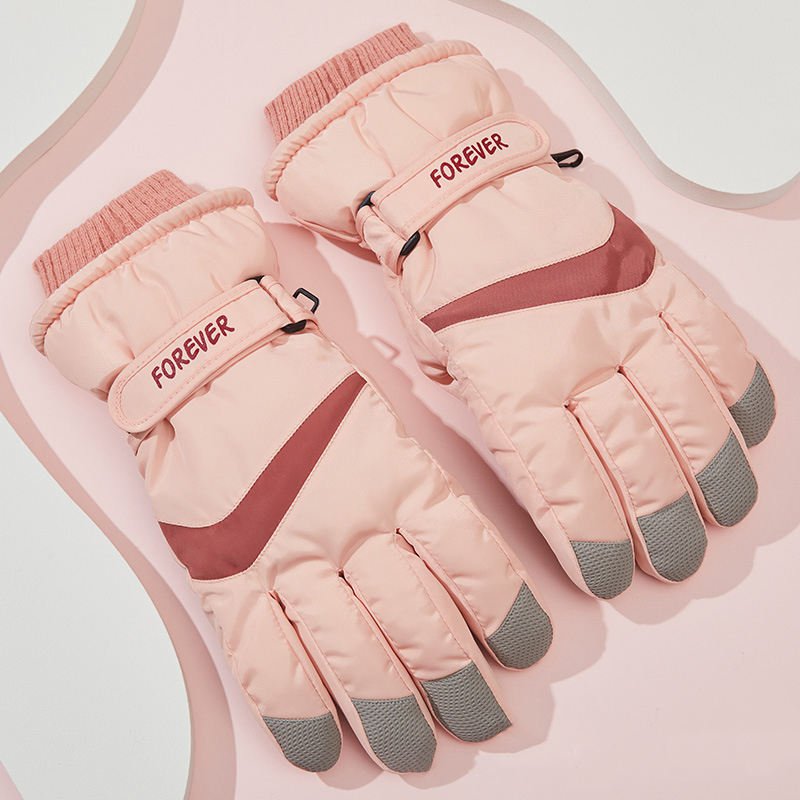 Solution Online Shops – dames ski handschoenen – roze