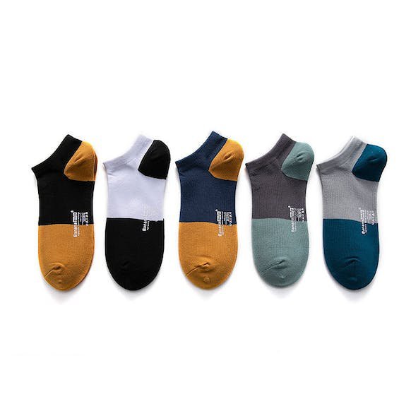 Solution Online Shops – heren sneaker sokken – diverse kleuren