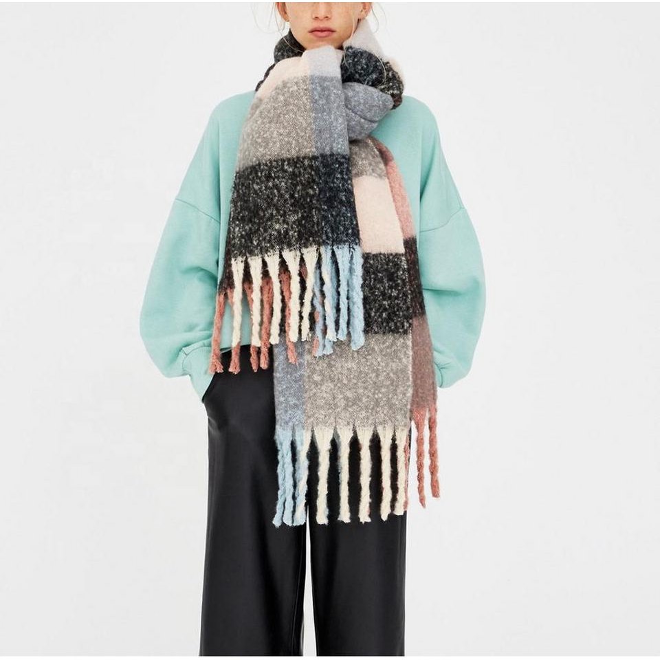 Solution Online Shops – kleding en accessoires – dames sjaal – meerkleurig