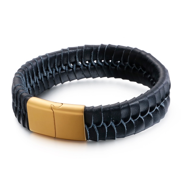 Solution Online Shops – sieraden – armbanden – leren armband – goud