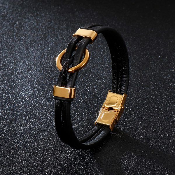 Solution Online Shops – sieraden – armbanden – leren armband kyle – sfeerfoto