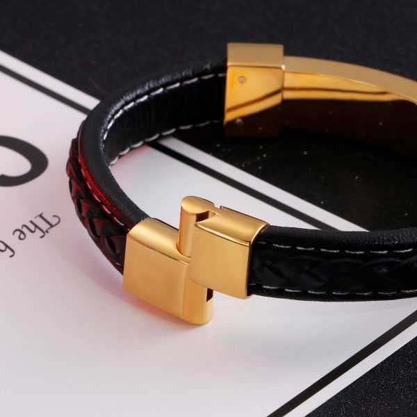Solution Online Shops – sieraden – armbanden – leren armband vasio – sluiting