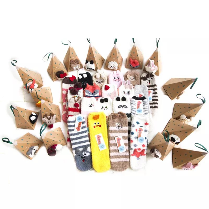 Solution Online Shops – sokken in kerstdoosje – diverse figuren