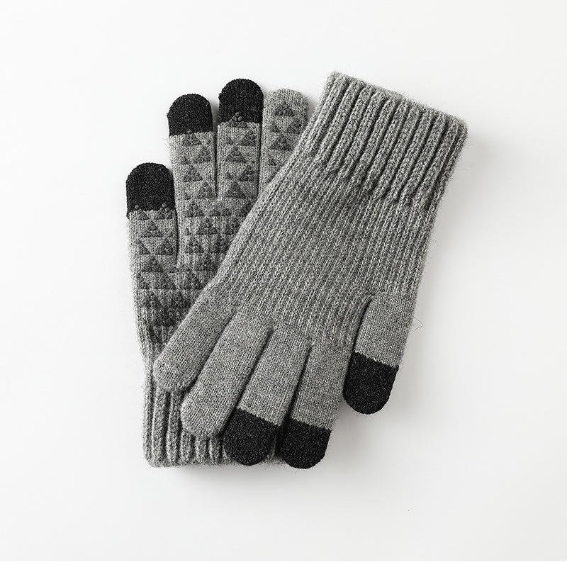Solution Online Shops – wollen handschoenen – grijs